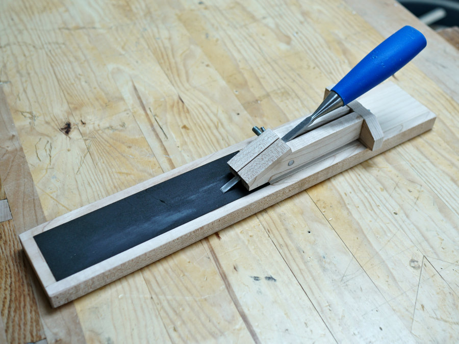 How To Make A Chisel Sharpening Jig IBUILDIT.CA